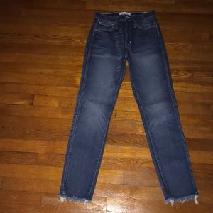 Madewell slim straight jeans